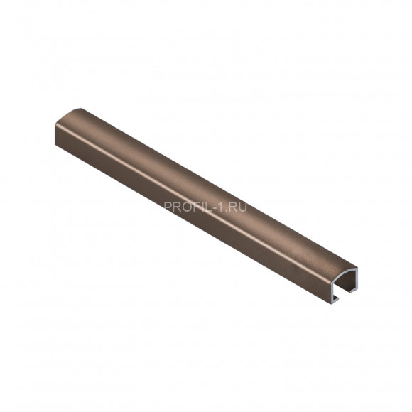 Алюминиевый П-профиль вставка 10мм х 8.2мм NEEXY PV104-11-BB коричневый блестящий 2.7м