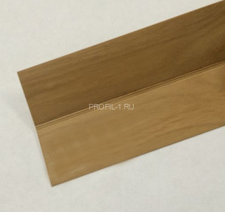 Пластиковый уголок 40х40 Lemal E40 8697 под дерево 2,75 м (25 штук)