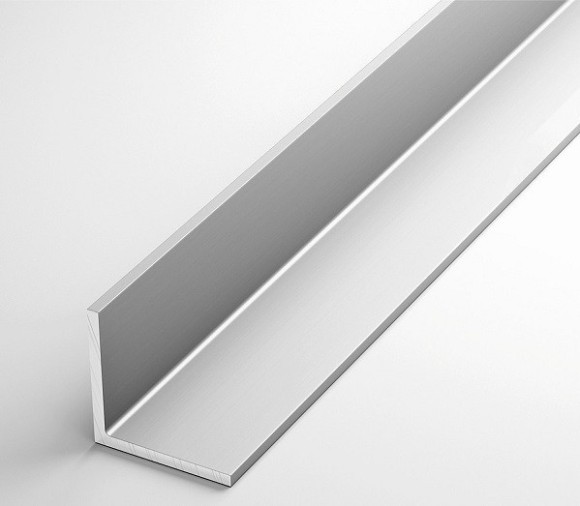 Алюминиевый уголок 50х50х2 мм равнополочный серебро 3 м