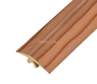 Порог гибкий ПВХ 40 мм Cezar Flex Line 91 под дерево 6 м