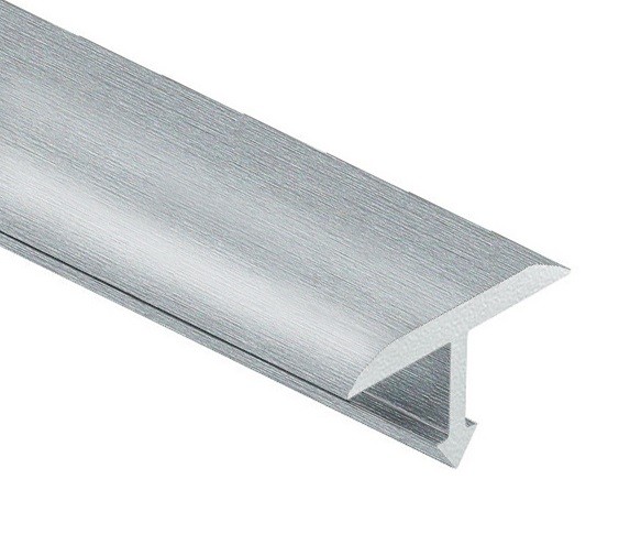 Профиль Т-образный 10 мм закругленный алюминий PV33-03 серебро блестящее 2,7 м