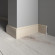 Напольный плинтус Decor-Dizayn 701-74 полистирол под мрамор 100х16х2400 мм