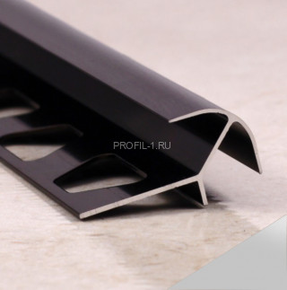 Алюминиевый профиль для наружных углов под плитку ПО-12х12 серебро матовое 2,7 м Алюминиевый профиль для наружных углов под плитку ПО-12х12 серебро матовое 2,7 м