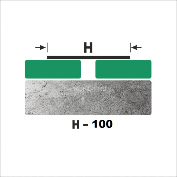Полоса из нержавеющей стали 100 мм FB 100 S сатинированная сталь 300 см