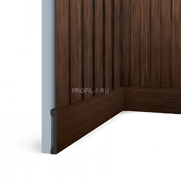 Напольный плинтус HiWood B90V1 BR396 под дерево 14х90 мм 2,7 м Напольный плинтус HiWood B90V1 BR396 под дерево 14х90 мм 2,7 м