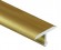 Профиль Т-образный 10 мм закругленный алюминий PV33-05 золото блестящее 2,7 м