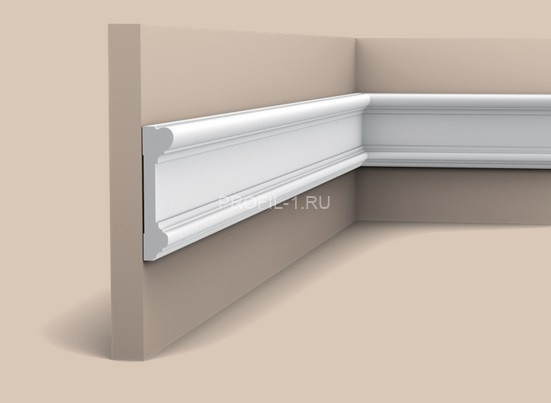 Молдинг Orac Decor Duropolymer DX121-2300 белый полистирол 94х23 мм 2.3м