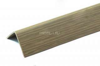 Отделочный уголок ПВХ  25х25 Cezar 126 Канадский дуб 2,75 м (25 штук)