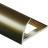 Профиль С-образный алюминий для плитки 10 мм PV08-17 eco титан блестящий 2,7 м