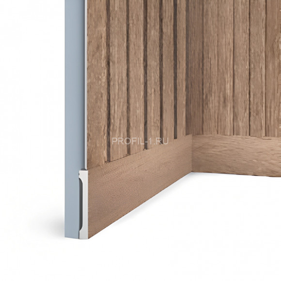 Напольный плинтус HiWood B90V1 BR416 под дерево 14х90 мм 2,7 м Напольный плинтус HiWood B90V1 BR416 под дерево 14х90 мм 2,7 м