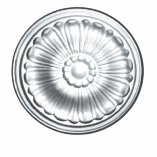 Потолочная розетка Glanzepol C-21 240 мм белая полистирол Потолочная розетка Glanzepol C-21 240 мм белая полистирол