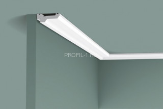 Потолочный плинтус Orac Decor Purotouch C360 белый полиуретан 21х60 мм 2м