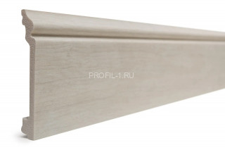 Напольный плинтус Decor-Dizayn 701-77 полистирол под дерево 100х16х2400 мм