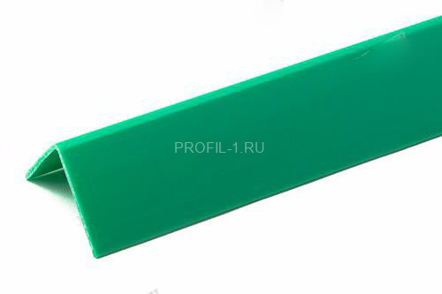 Декоративный уголок ПВХ 17х5 Cezar 145 Зеленый 2,75 м (25 штук)