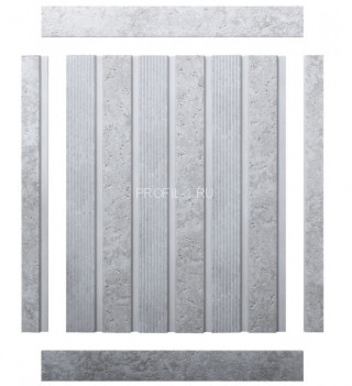 Финишный молдинг для панелей Hiwood LF1 W50 декорированный 50х17 мм 2,7 м Финишный молдинг для панелей Hiwood LF1 W50 декорированный 50х17 мм 2,7 м