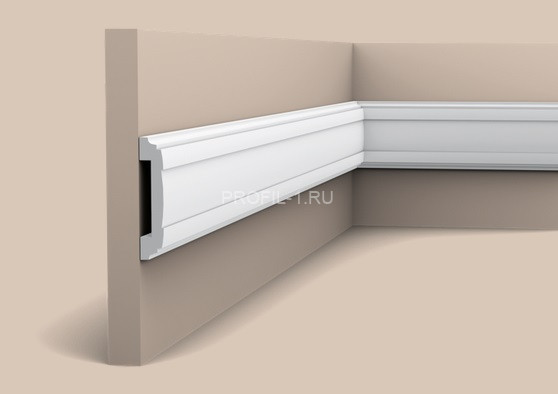 Молдинг Orac Decor Duropolymer PX102 белый полистирол 79х16 мм 2м