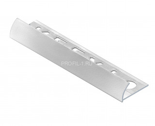 С-профиль алюминиевый для плитки 10 мм NEEXY PV17-41 SW муар белый 2.7 м С-профиль алюминиевый для плитки 10 мм NEEXY PV17-41 SW муар белый 2.7 м