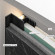 Теневая рейка алюминиевая разноуровневая под подсветку Laconistiq Multilevel New черный муар 46.5х28.7х3000 мм