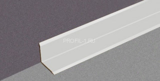 Алюминиевый уголок 26х26 мм равнополочный внутренний Д7 Серебро НЕ 2,7 м (упаковка 10 штук)