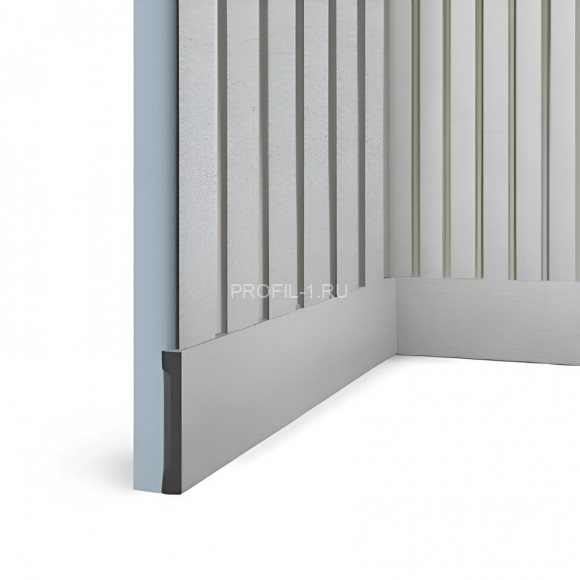 Напольный плинтус HiWood B90V1 S339 под дерево 14х90 мм 2,7 м Напольный плинтус HiWood B90V1 S339 под дерево 14х90 мм 2,7 м