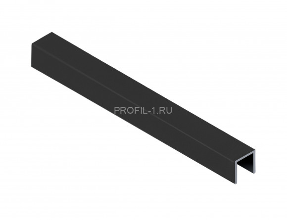 П-профиль алюминиевый 15х10 мм NEEXY PV84-18 MBL черный матовый 2.7 м