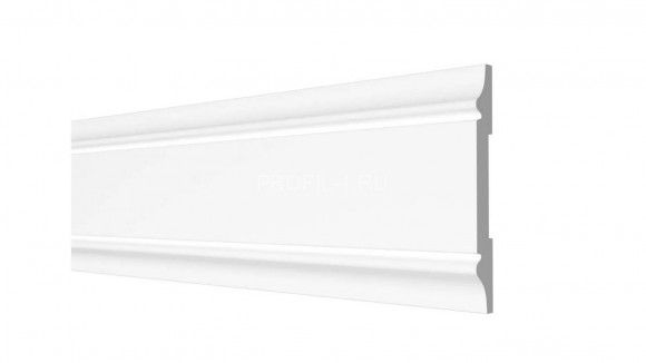 Молдинг Decor-Dizayn DD32 полистирол белый, под покраску 47х8х2000 мм