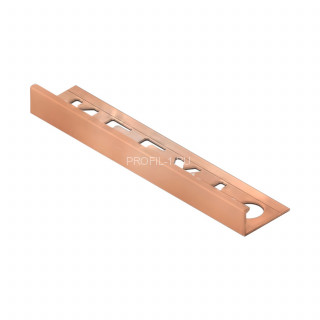 Профиль L-образный алюминий 8мм NEEXY PV01-49-MT медь матовая 2.7м