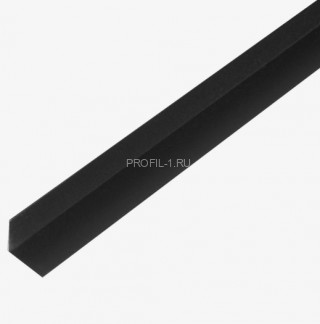 Алюминиевый уголок 10х10 ПБ10х10 антрацит муар 3 м