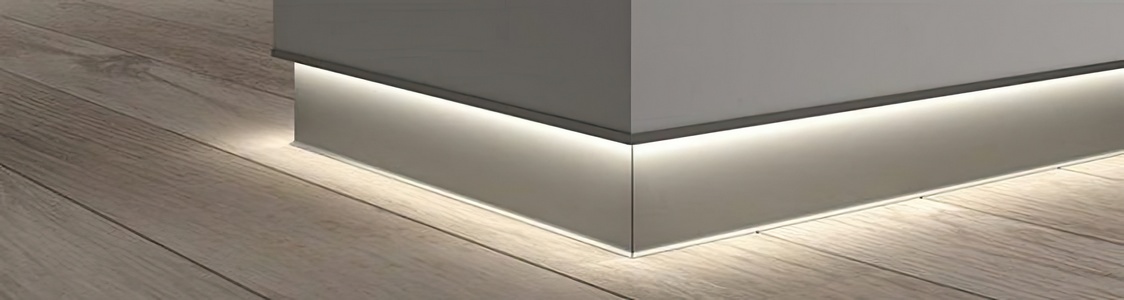 Теневой плинтус и профиль в интерьере