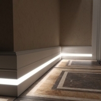 Плинтус под LED-подсветку
