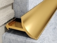 Латунный внутренний уголок для плитки